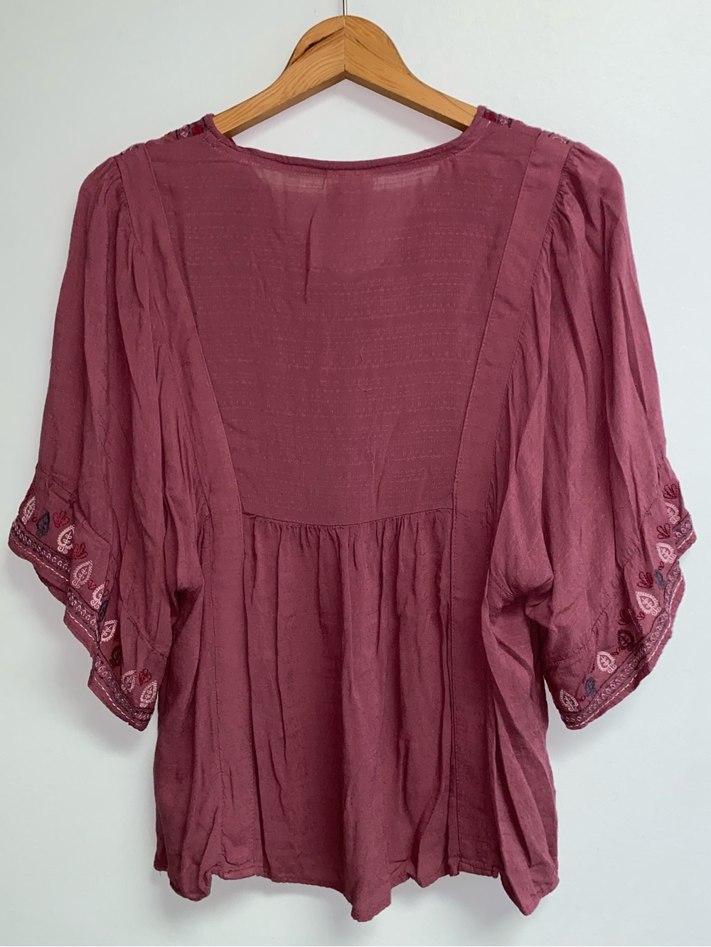 CUTE KNOX ROSE BOHO TOP - LARGE - Picture 6 of 9